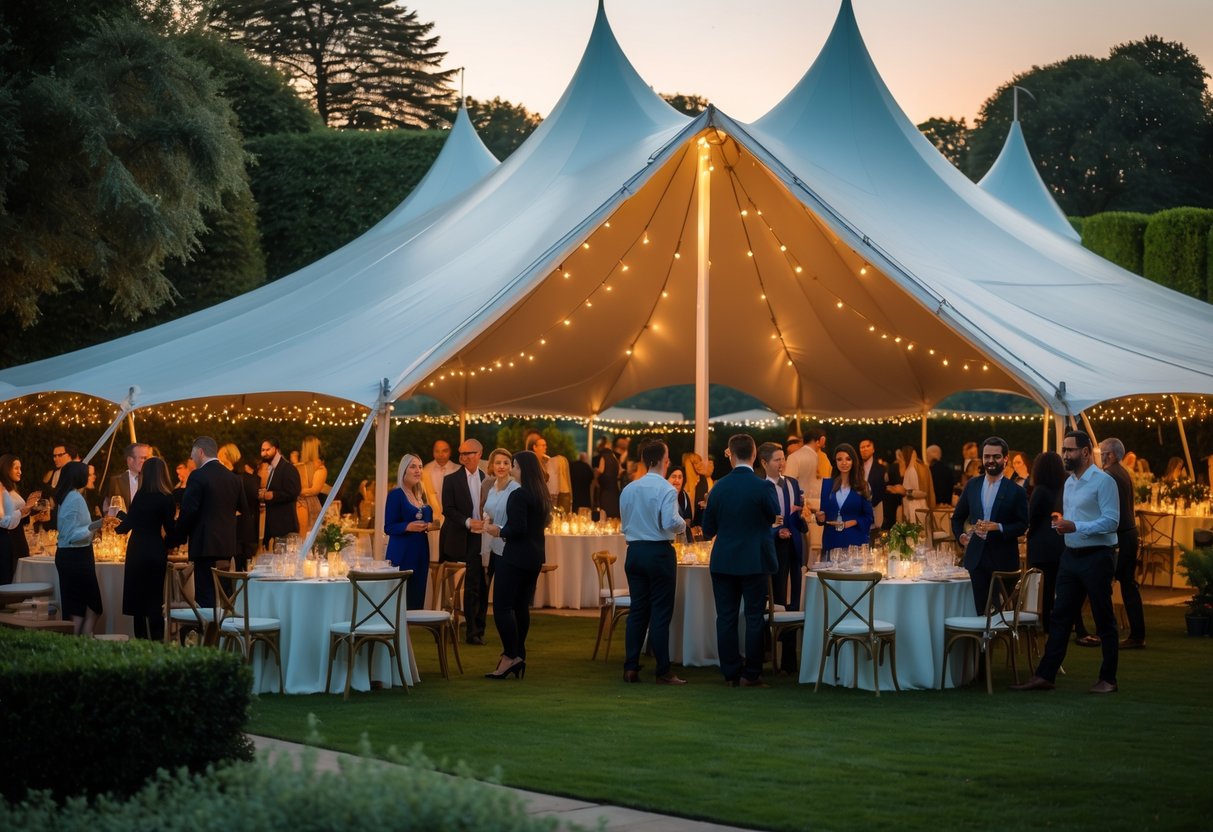 10 grunde til at afholde udendoers firmafester i mastetelte