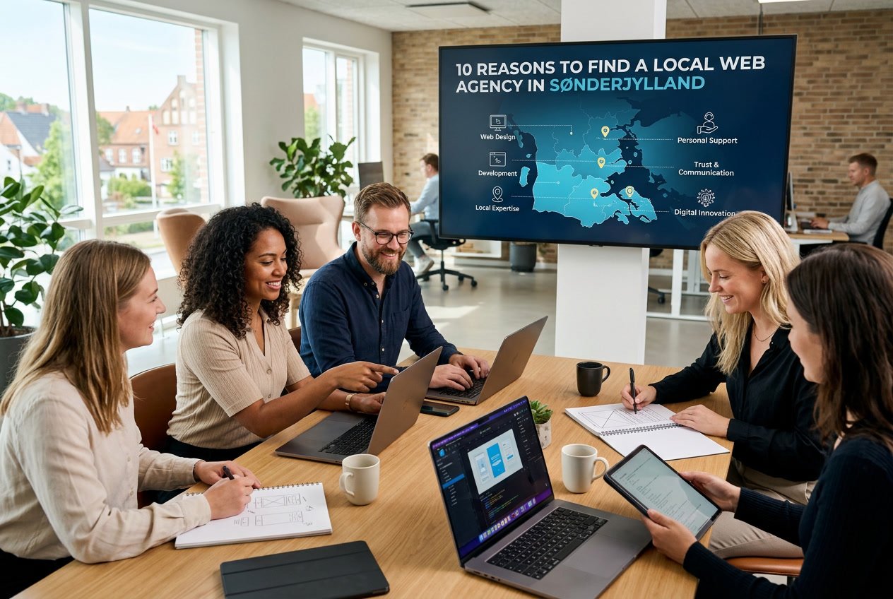 10 grunde til at finde et lokalt webbureau i Sønderjylland